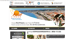 Desktop Screenshot of chine.azurlingua.com